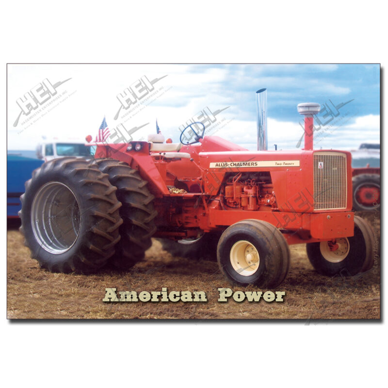 Allis Chalmers 220 Poster American Power