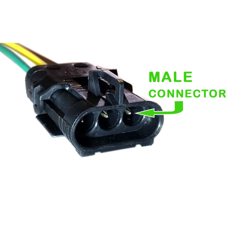 WEATHER PAK CONNECTOR MALE