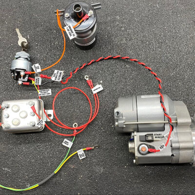 THIS IS OUR 12V ALLIS CHALMERS G CONVERSION KIT WHICH USES THE EXISTING 6V GENERATOR