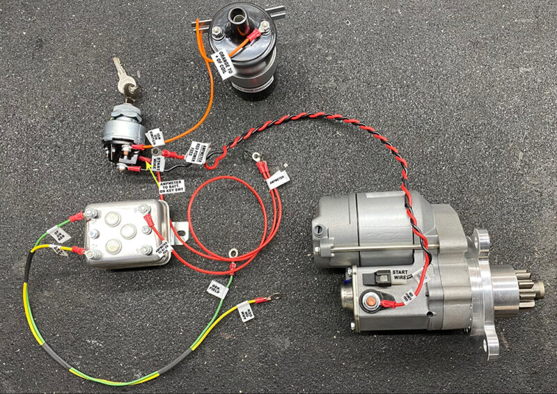 THIS IS OUR 12V ALLIS CHALMERS G CONVERSION KIT WHICH USES THE EXISTING 6V GENERATOR