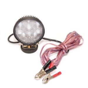 Work Light 4.25" Round with Magnetic Base and battery clips