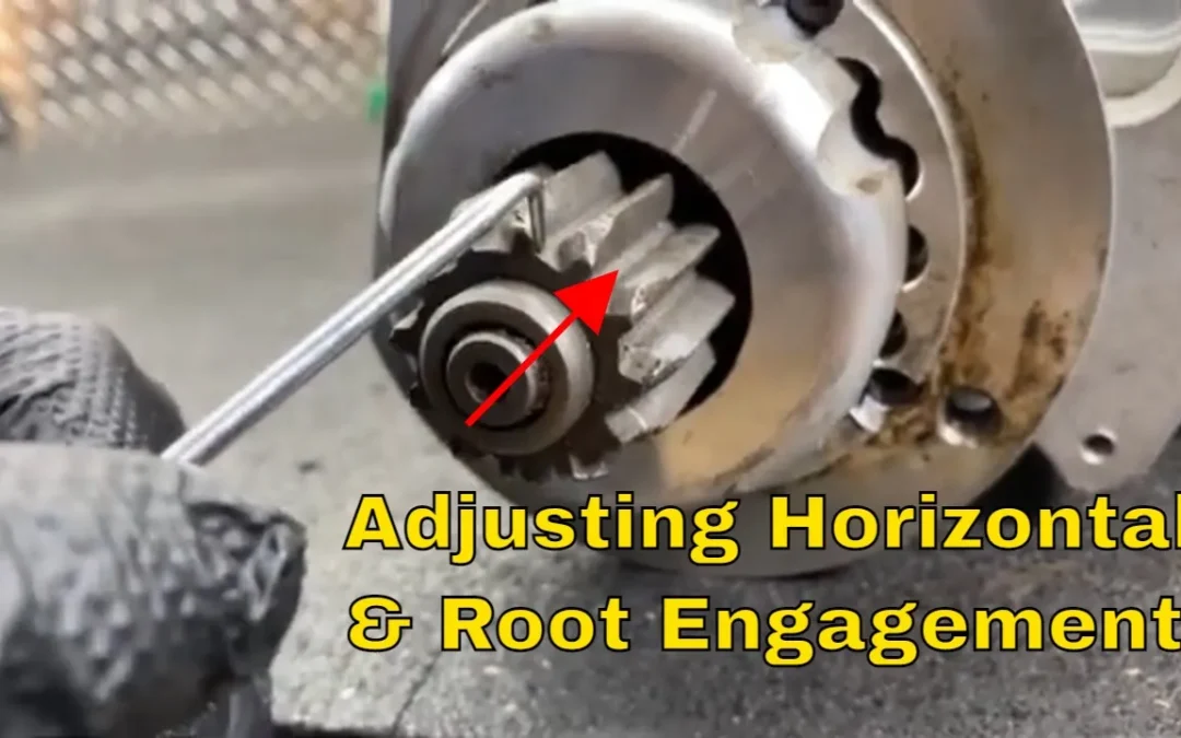 John Deere 620 630 Starter Adjustment